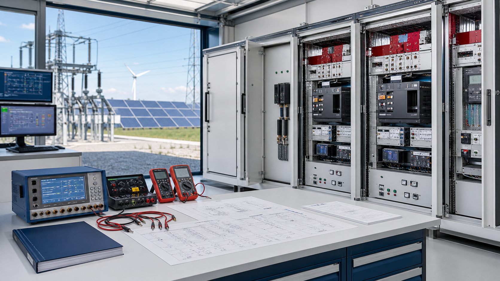 Equipements d ingenierie electrique pour etudes montage maintenance tests et energie